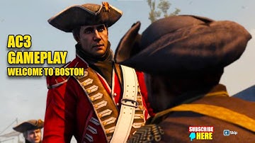 AC3 Sequence 2 Full Gameplay | Welcome to Boston | No Commentary #ac3 #assassin
