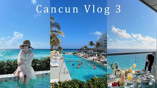 Vlog 바다 색깔 미쳤다..!천국이 있다면 여기..칸쿤ㅣ올인클루시브마음껏 즐기는 신혼여행 브이로그 3