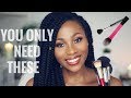 THE ONLY MAKEUP BRUSHES YOU NEED (BEGINNER FRIENDLY) | DIMMA UMEH