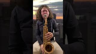 Schulhoff Saxophone Sonata: 4th movement 😎🎷🎵 #saxophone #shorts #classicalsaxophone