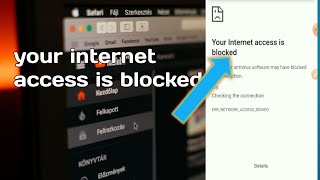 Your Internet Access is Blocked Problem Solve in Android