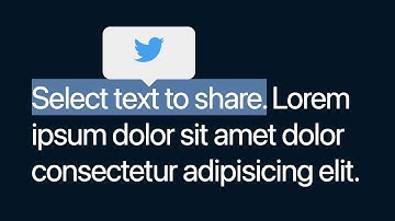 How to Implement a Tooltip to Share Selected Text With Vanilla JavaScript