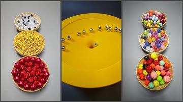 Satisfying Reverse Video◀️Beautiful Beads, Colored Balls, Jingle Bells, Xylophone, Pearls