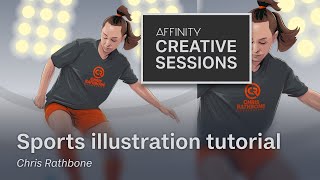 Illustrating an athlete in Affinity Designer with Chris Rathbone by Affinity 35,563 views 4 months ago 1 hour, 2 minutes