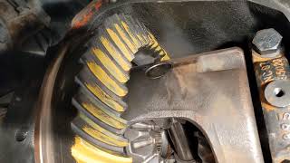2009 dodge ram 1500 Hemi 5.7 LSD gear differential ring pinion contact pattern drive