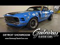 1970 Ford Mustang Boss 302 For Sale Gateway Classic Cars of Detroit Stock#1749DET