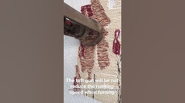 Werk robot tuft machine. Auto tuft machine.