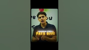 Hardwork Always Pays Off! 🔥||Prashant Kirad #shorts #boardexam #ytshorts #exphub  #class10 #cbse