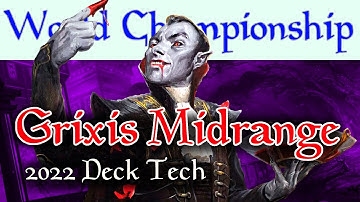 Grixis Midrange Deck Tech - 2022 World Champion (Magic the Gathering)