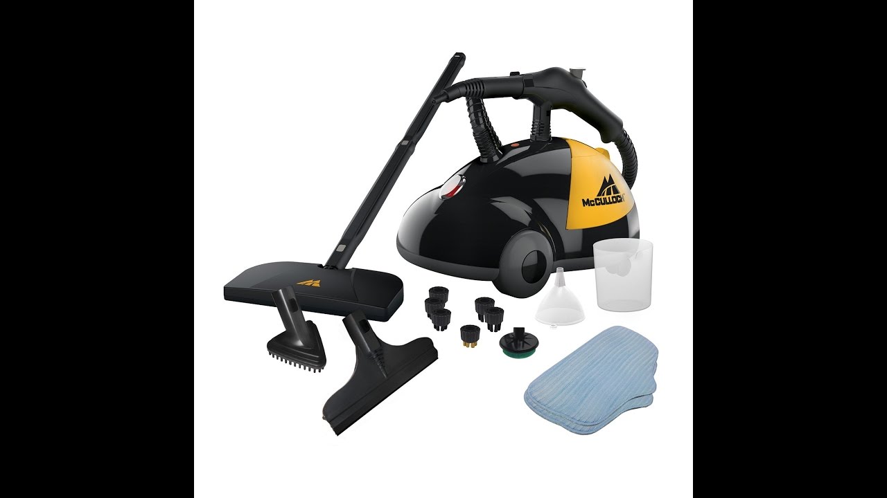 Review Mcculloch Mc1275 Heavy Duty Steam Cleaner Youtube