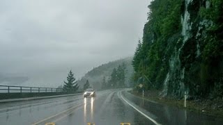 BC Highway 99 Northbound in Winter - part 2 of 5 - time lapse