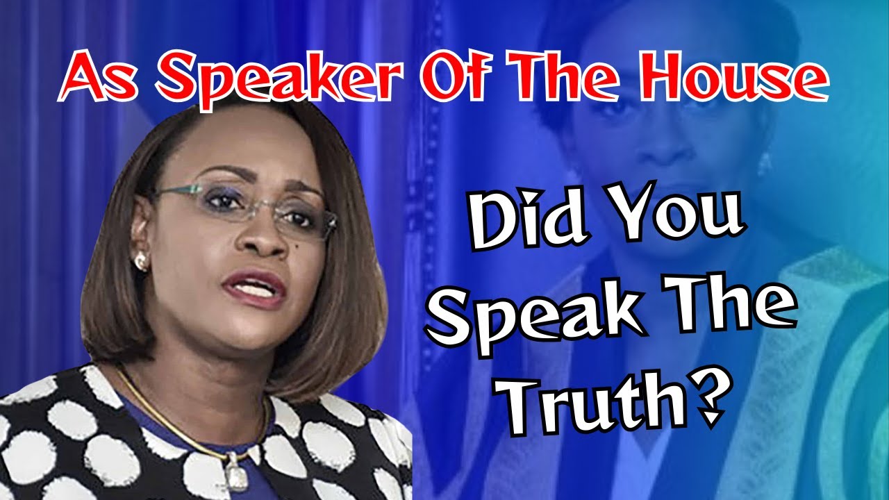 Speaker Of The House MP. Juliet Holness 2024 YouTube