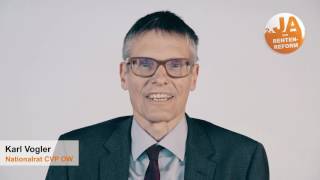 Ja Zur Rentenreform Karl Vogler
