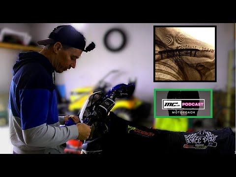VLOG de Garage / Update Blessure et on Jase du MOTOCOACH PODCAST!
