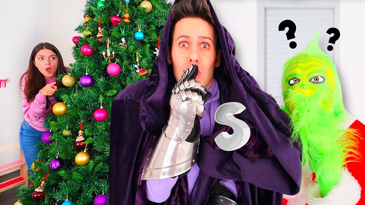 LUÌ SI FINGE IL "SIGNOR S" E PARLA COL GRINCH!!