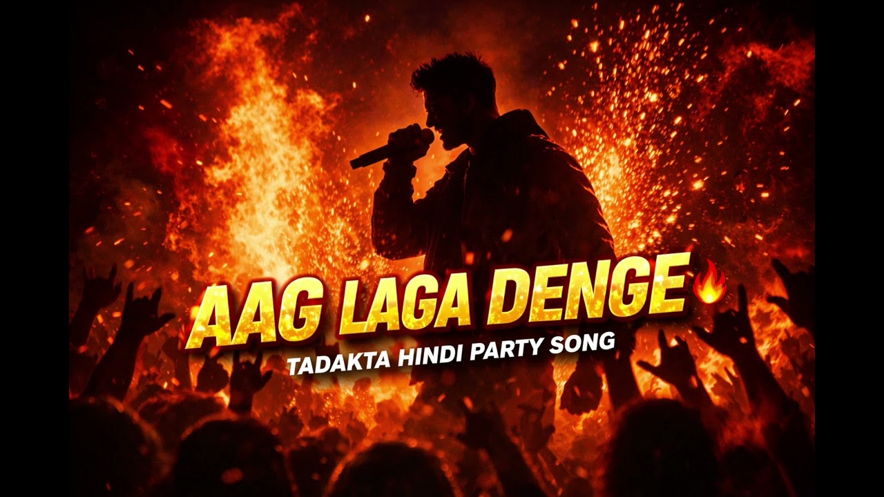 AAG LAGA DENGE 🔥 | Tadakta Hindi Party Song 2026 | New Mass Vibe Anthem