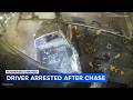 'There was debris everywhere': Police chase ends with truck crashing into several businesses