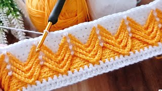 sewing an easy crochet baby blanket model that will be a trend in 2024