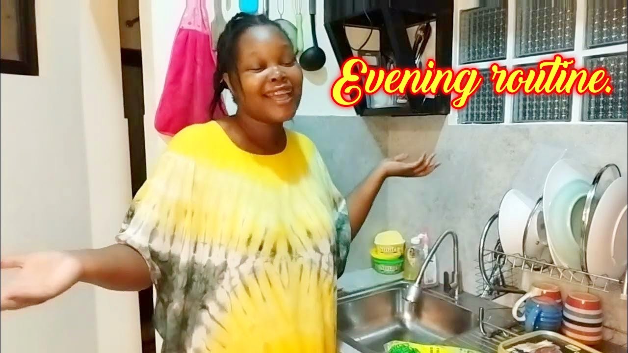 African girl realistic evening routine in the Philippines - YouTube