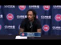 Post-Game Press Conference: Ron Holland II | Pistons vs. Jazz | 12.26.2025