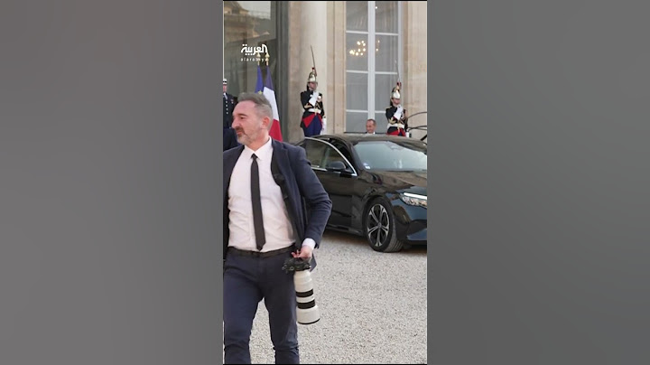 الرئيس الفرنسي إيمانويل ماكرون يودع نظيره السوري أحمد الشرع بعد مؤتمر صحافي في الإليزيه