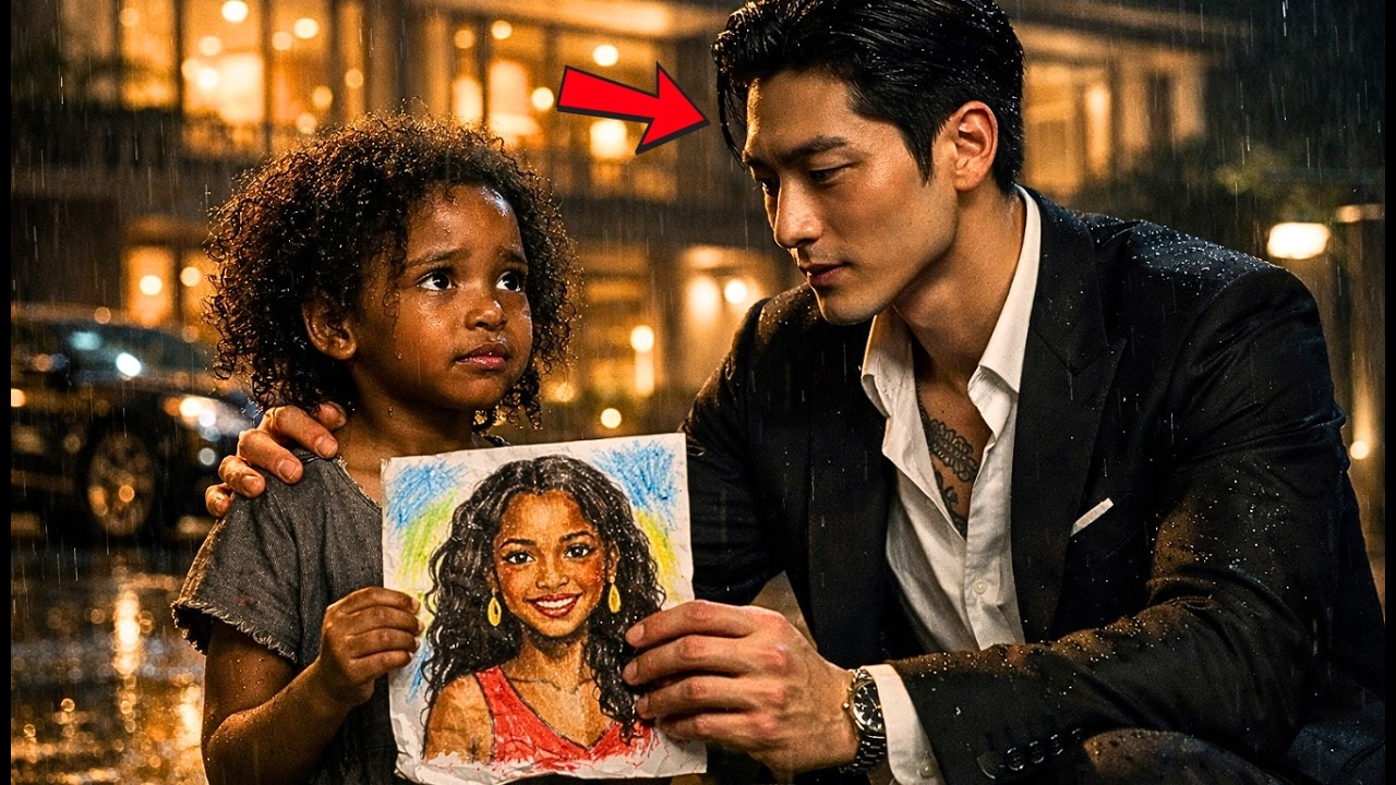 Black Little Girl Handed Korean Mafia Boss a Drawing: 'This Is My Mom. Don't Let Them Take Her.'