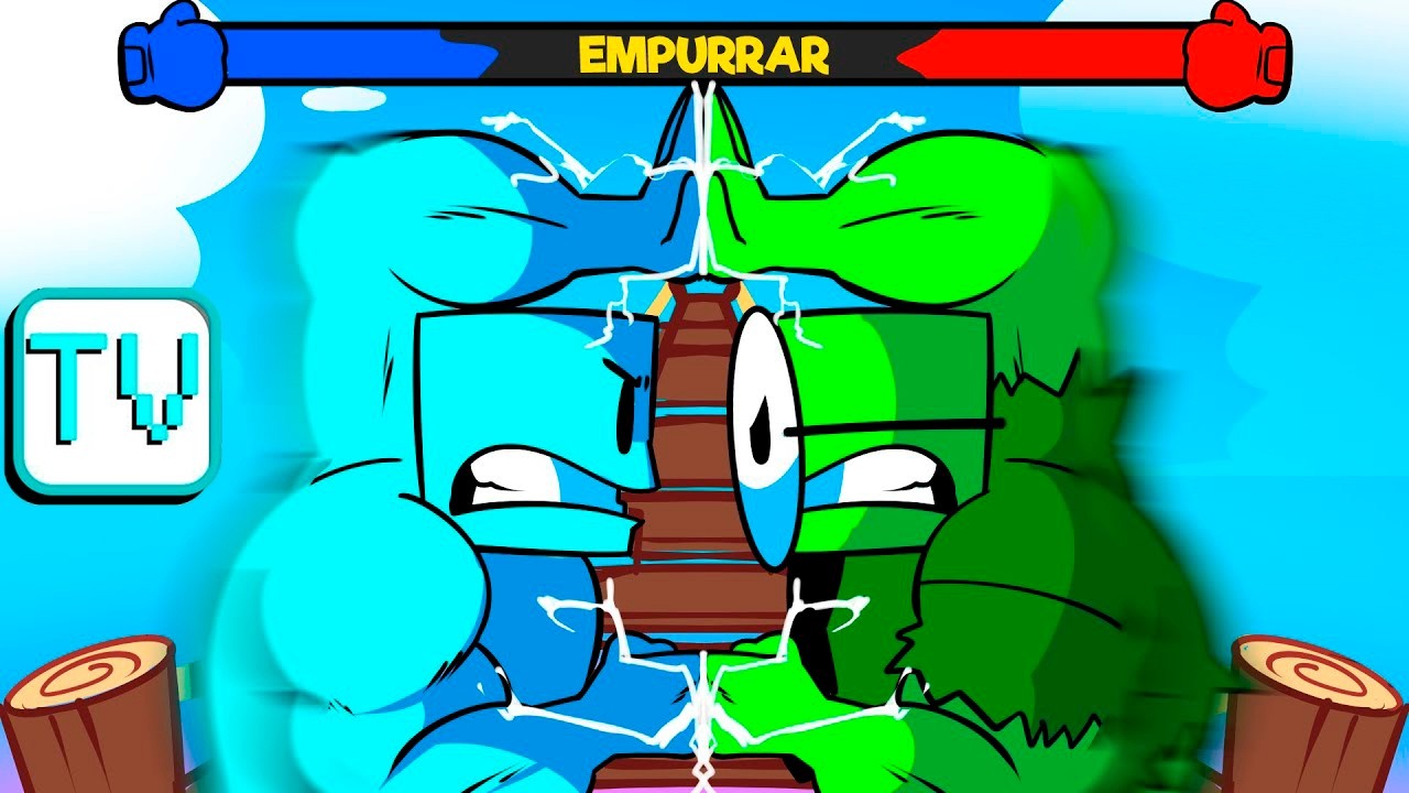 Quem Empurrar Mais Forte, VENCE!