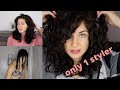 Curly Wavy Hair Routine * NEW- Simple Demo & Explanation!