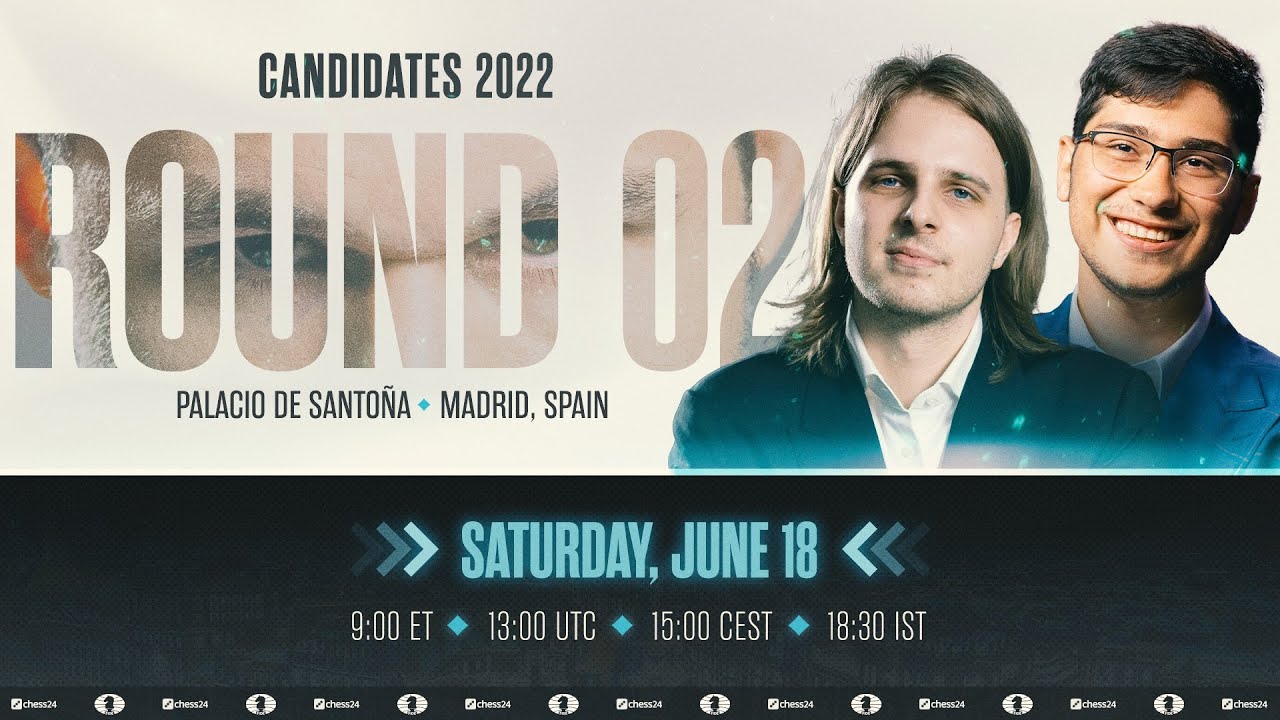 FIDE Candidates 2022, Round 2