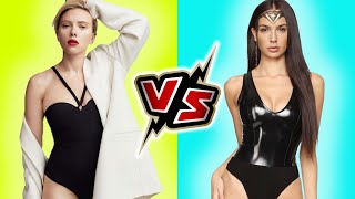 Scarlett Johansson VS Gal Gadot Transformation  2021