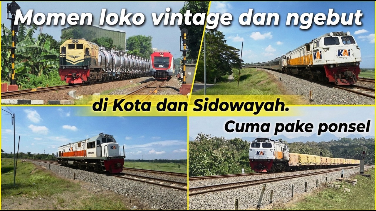 ZOOMNYA MANTEB BANGET BUAT REKAM KERETA ! Trainspotting with Samsung S25 ultra #ramadanwithyoutube