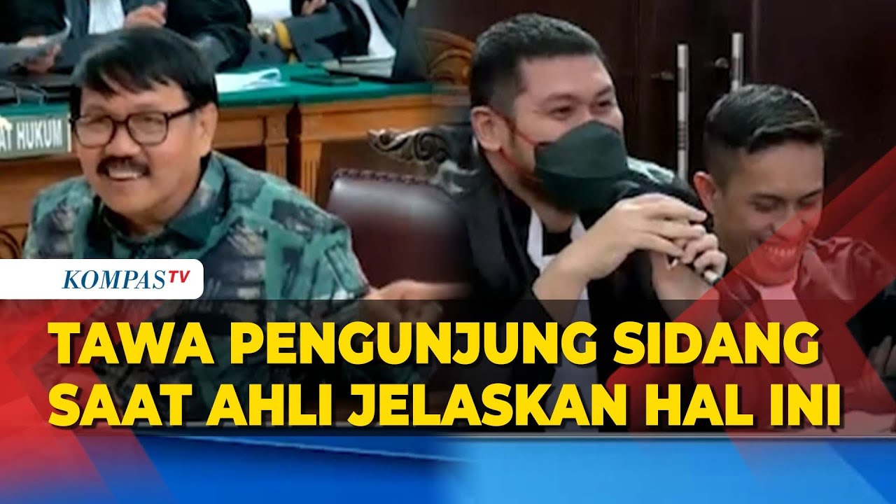 Pengunjung Sidang Tertawa Saat Ahli Jelaskan Hal Ini ke Jaksa