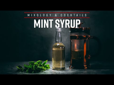 Video: Mint Einfacher Sirup Für Süßen Tee