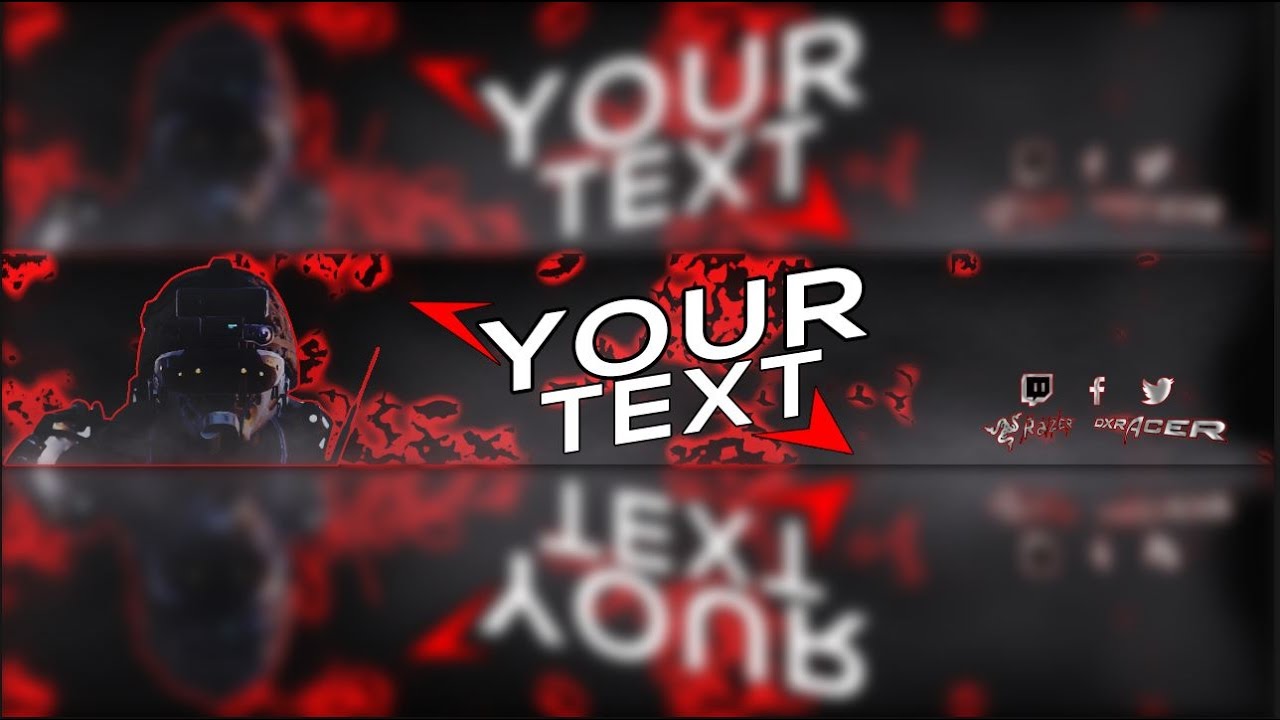 Cool 2021 Youtube  Gaming  Banner  Template  PSD  W Download 