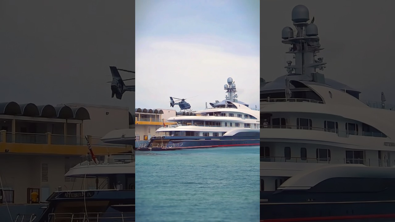 LANDING ON A $200M MEGAYACHT