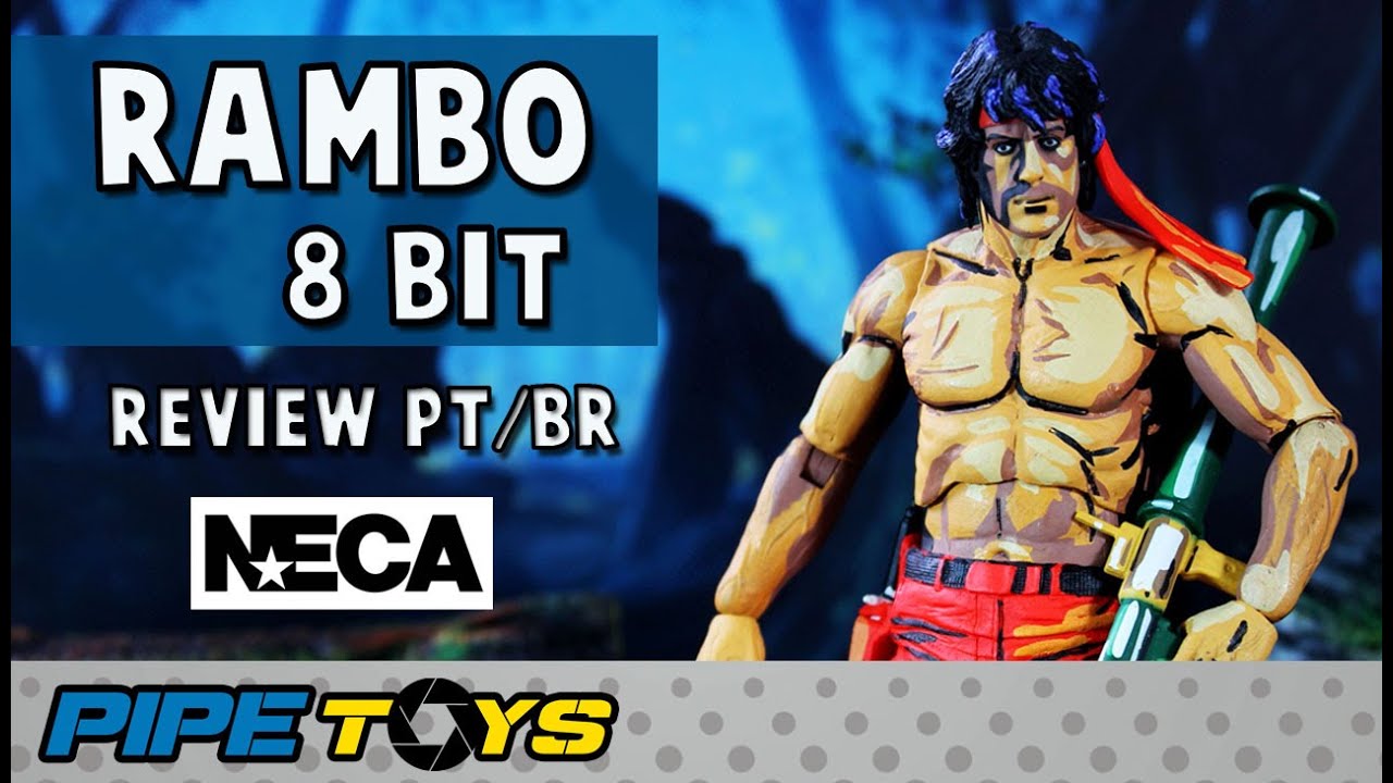 Rambo 8 Bit | Neca - Review PT/BR - YouTube