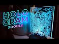 How to Make a Glowing Hologram Drawing