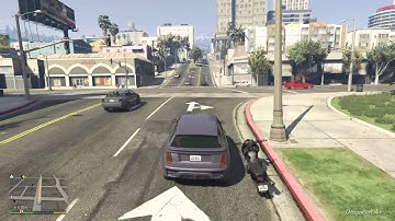 GTA 5 RANDOM EVENTS (helping celebrity escape paparazzi)