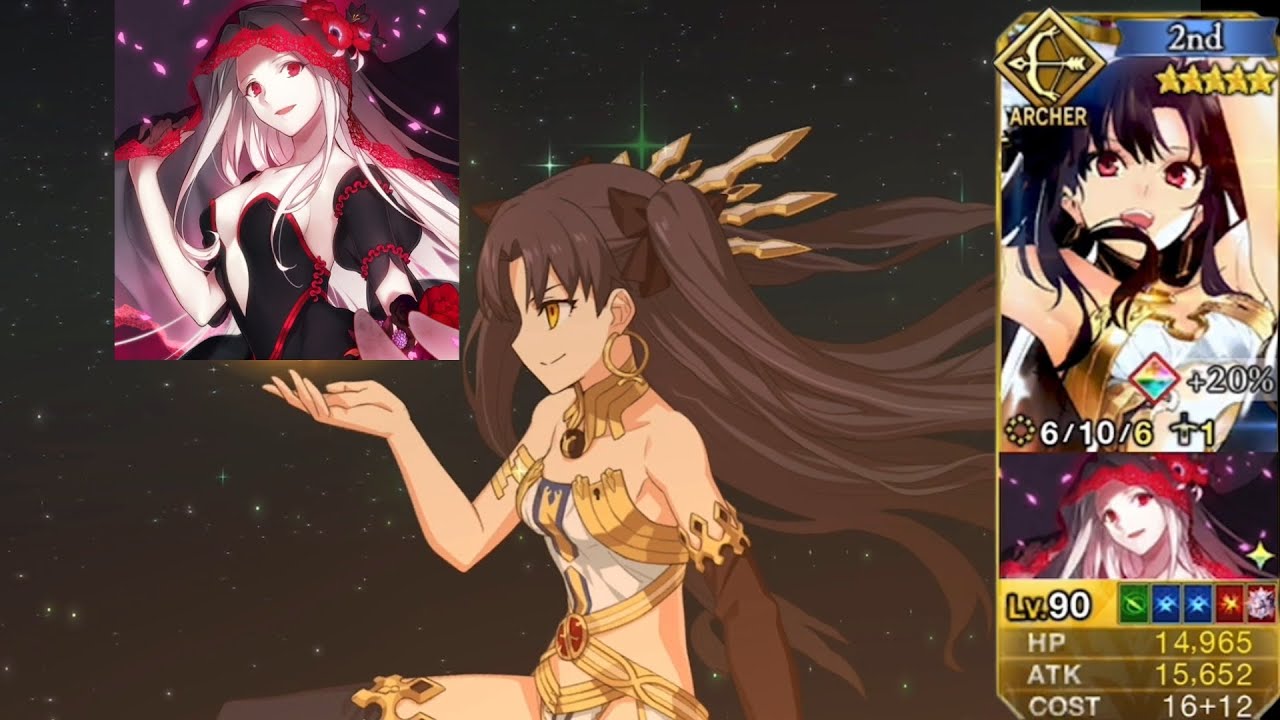 【FGO】Upgraded Goddess Ishtar Black Grail Looping Demonstration (Conditions Apply)