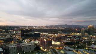 Arizona Sunrise from A Mountain in Tempe Arizona