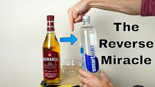 Is it Possible to Turn Alcohol Into Pure Water? (I Almost Burned Down my Garage)