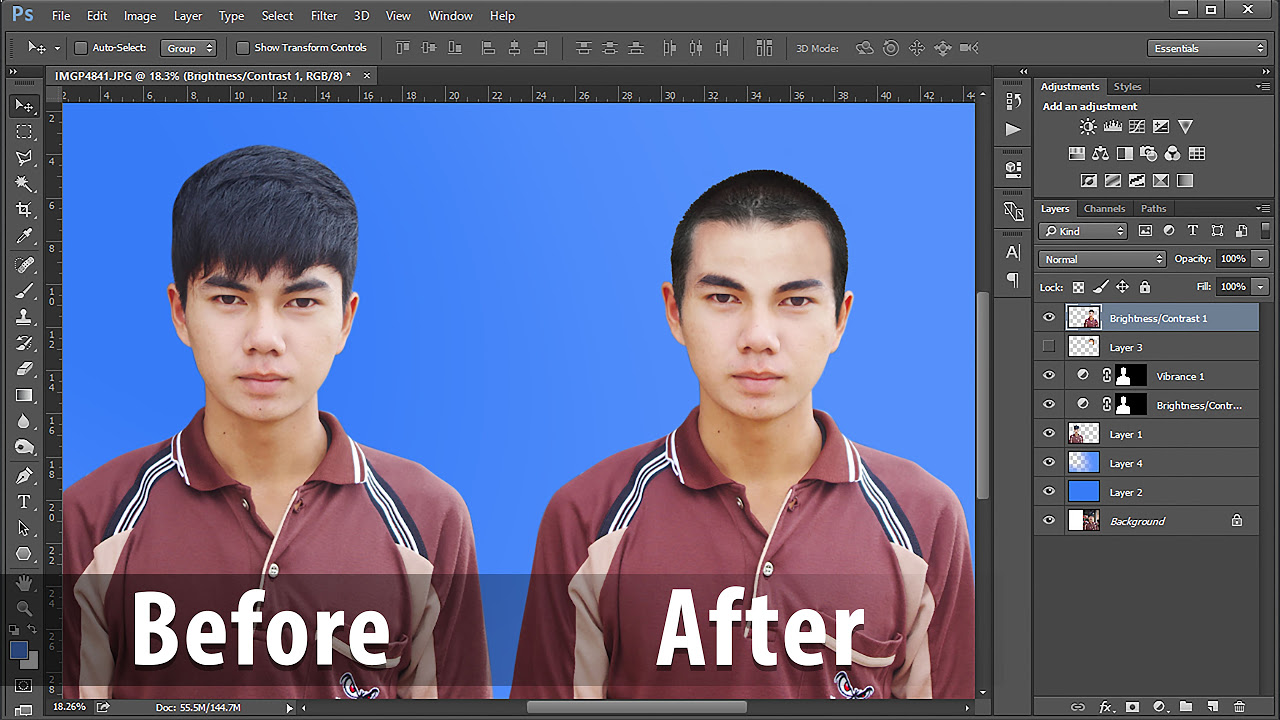 ทรงผมเกรียนๆ  Update New  วิธีเปลี่ยนทรงผม โดยใช้ Photoshop