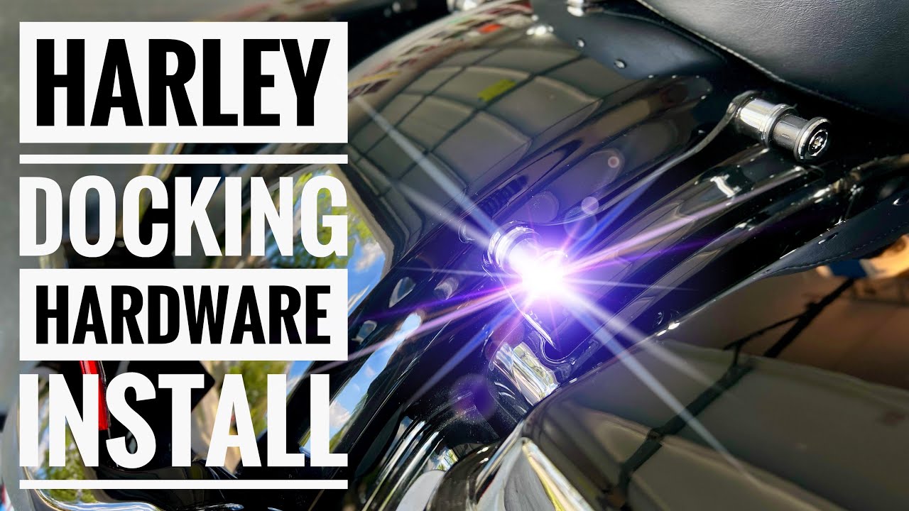 How To Install A 4 Point Docking Kit On Your Harley In Under 10 Minutes