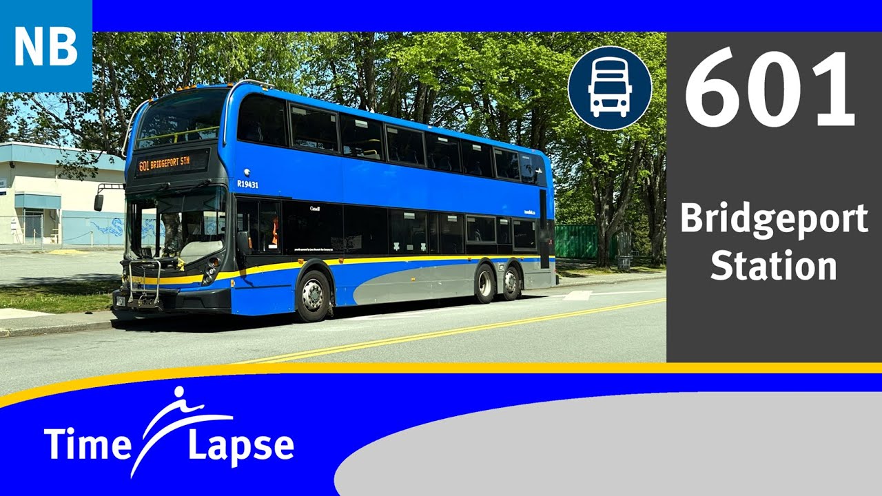 601 Bridgeport Station (Timelapse) | TransLink CMBC