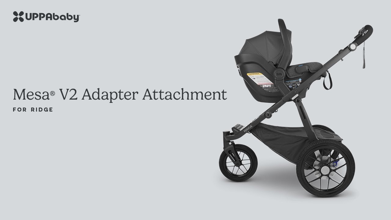Mesa V2 Infant Car Seat & Bassinet Adapter Attachment to UPPAbaby Ridge