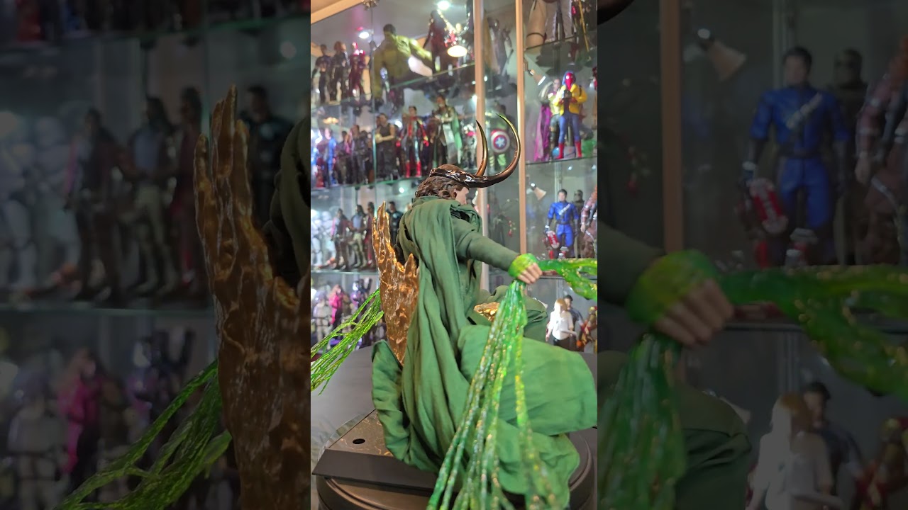 God Loki #loki #godloki #tomhiddleston #actionfigures #hottoys #fabsfigures #disney #marvelcomics