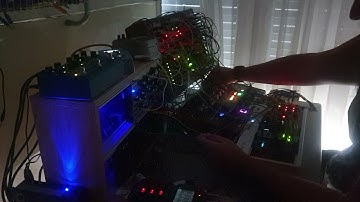 Ruscādå - Modular Jam | 20210704 | Erica Synths Black Sequencer, Disting EX, SV-1, Strymon Nightsky