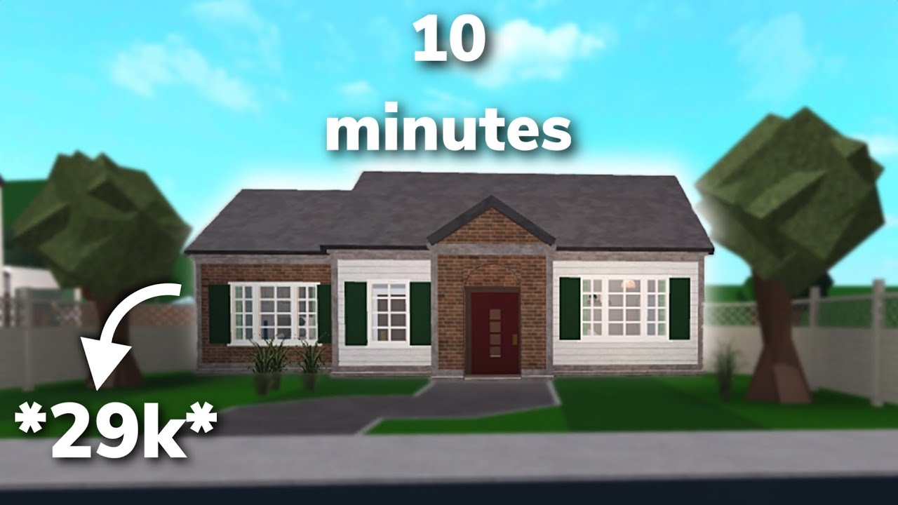 Bloxburg House Builder! No Money Is Provided! Pease Message Me Before You  Buy!