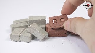 How To Make a small cement bricks - MonsterKook Q&A.