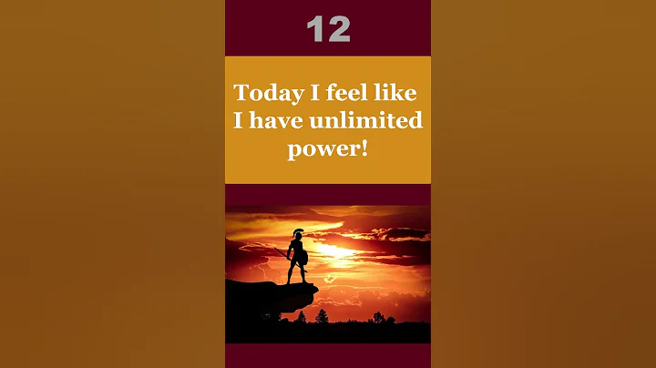 Affirmations for confidence #6  Motivation for suc...